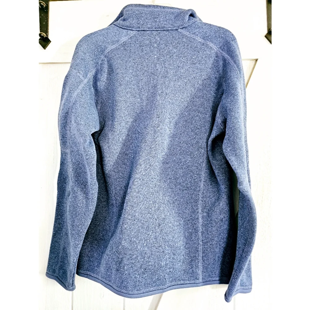 Patagonia Women's Better Sweater 1/4 Zip Fleece Pullover Large - Picture 3 of 9